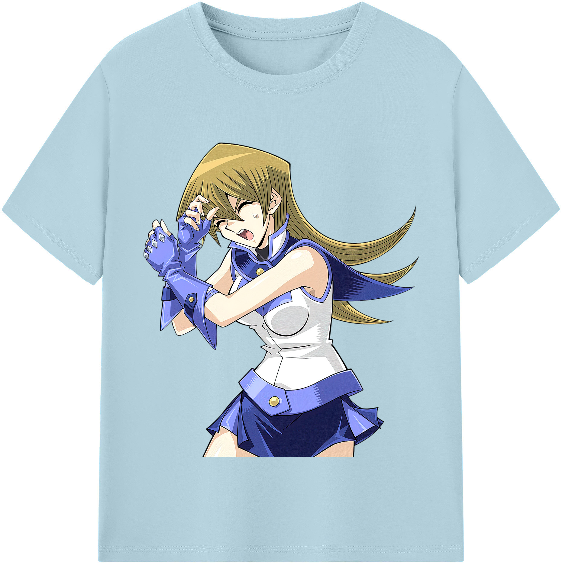 （画像用） 遊☆戯☆王 Yu-Gi-Oh! 綿100％半袖Tシャツ（フロントプリント）